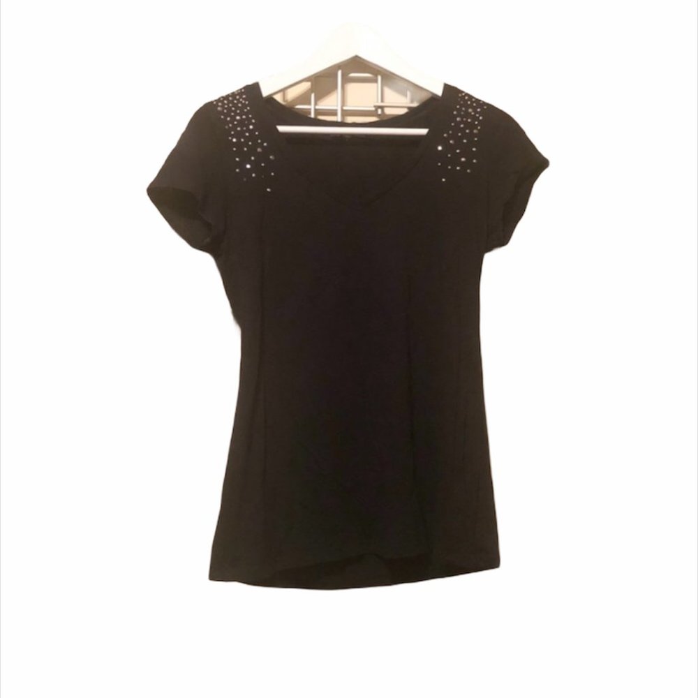 Gap Studded Black T-shirt